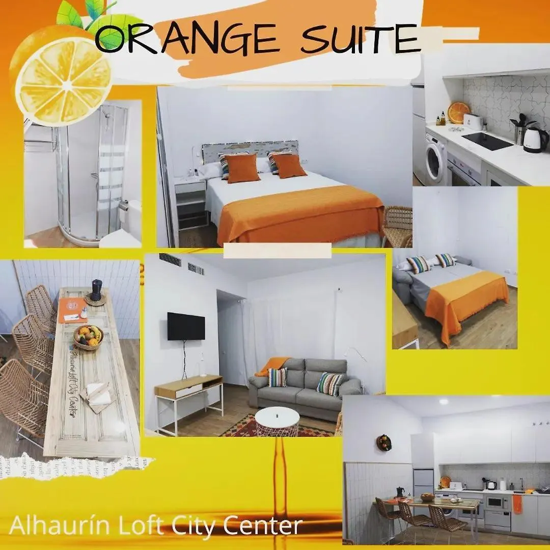 Orange Suite By Alhaurin Loft City Center location